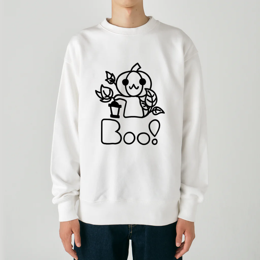 Boo!のBoo!(ジャックオーランタン) ヘビーウェイトスウェット