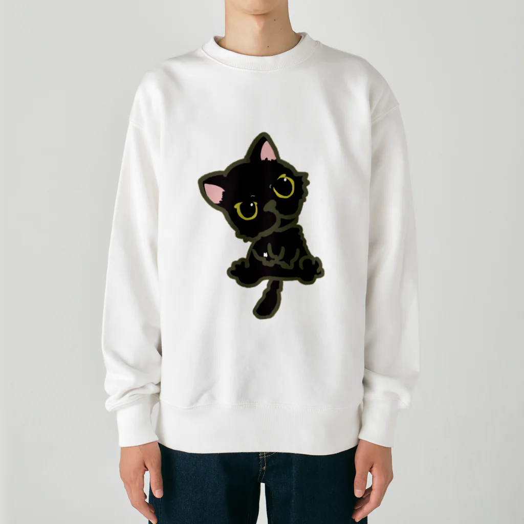 hogokeの保護猫 政宗 Heavyweight Crew Neck Sweatshirt