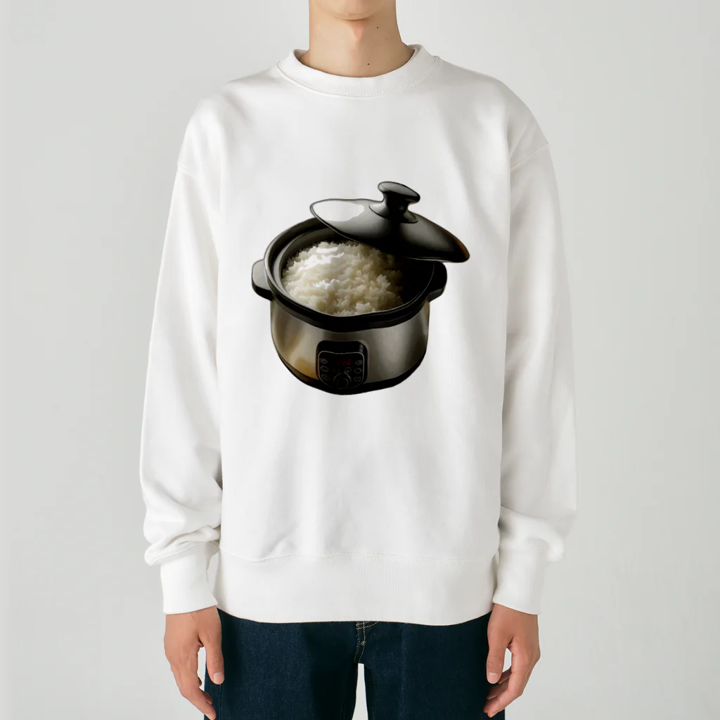 脂身通信Ｚの炊きたて。_240121 Heavyweight Crew Neck Sweatshirt