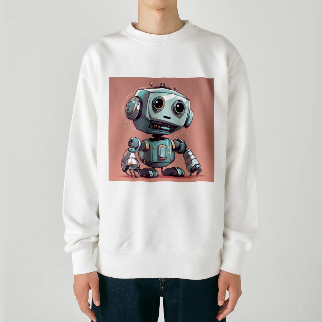 tooru0377のVuittonぽいロボットらしい Heavyweight Crew Neck Sweatshirt