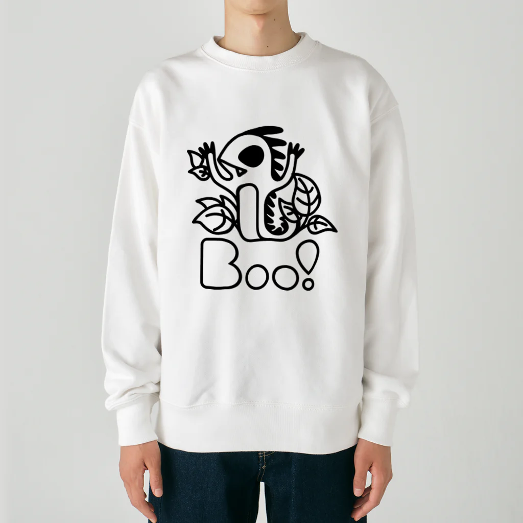 Boo!のBoo!(チュパカブラ) Heavyweight Crew Neck Sweatshirt