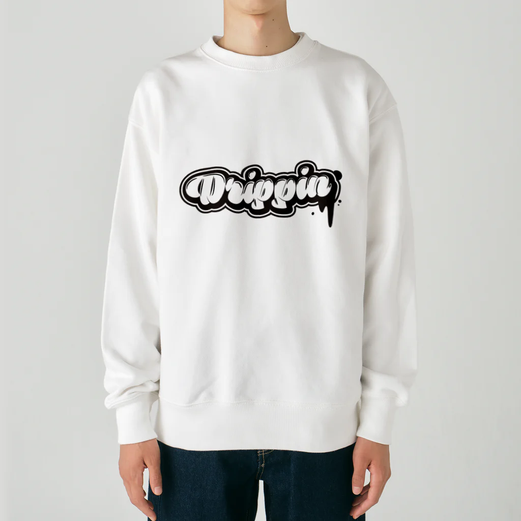 Drippinのドリッピンロゴ Heavyweight Crew Neck Sweatshirt