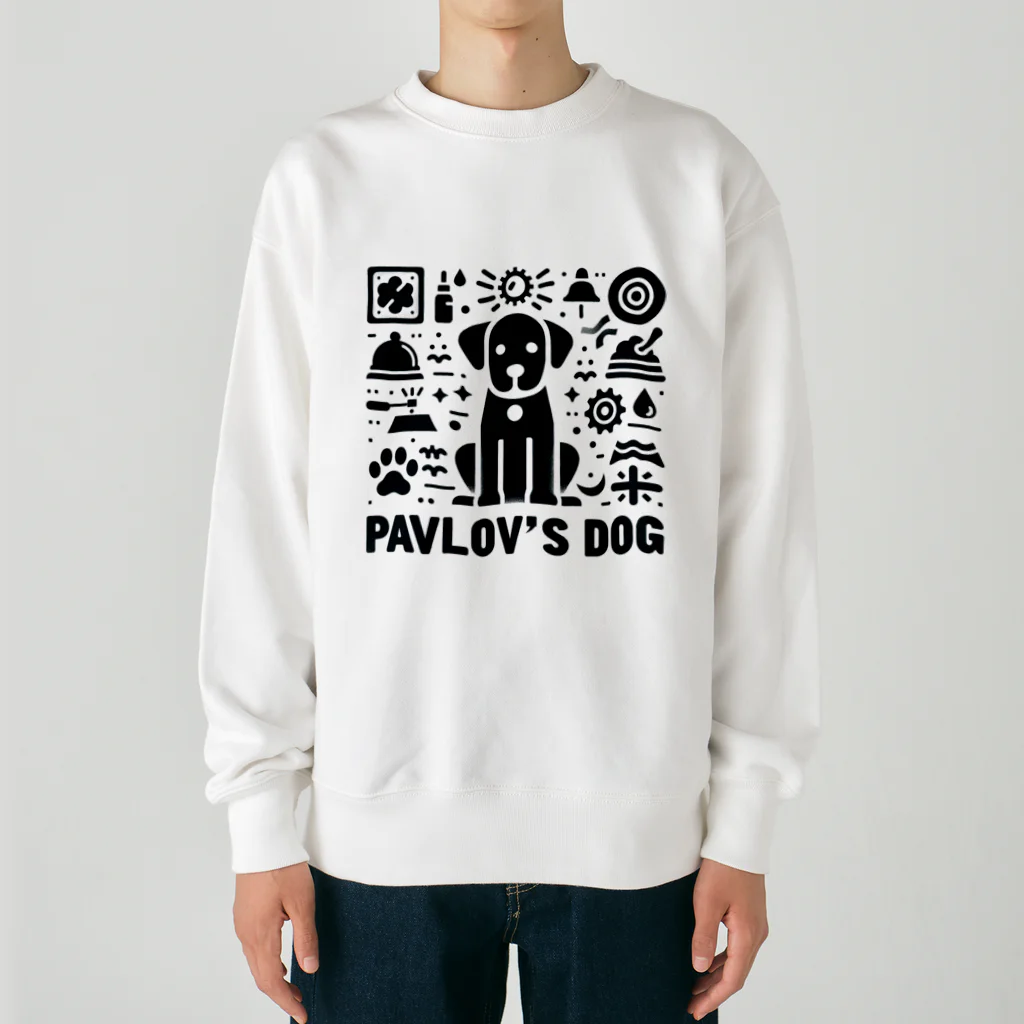 せるぽのよろずやのパブロフの犬 Heavyweight Crew Neck Sweatshirt