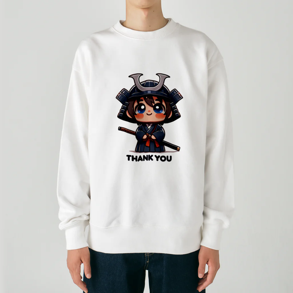 oosakanoojisannの子供侍シリーズ Heavyweight Crew Neck Sweatshirt