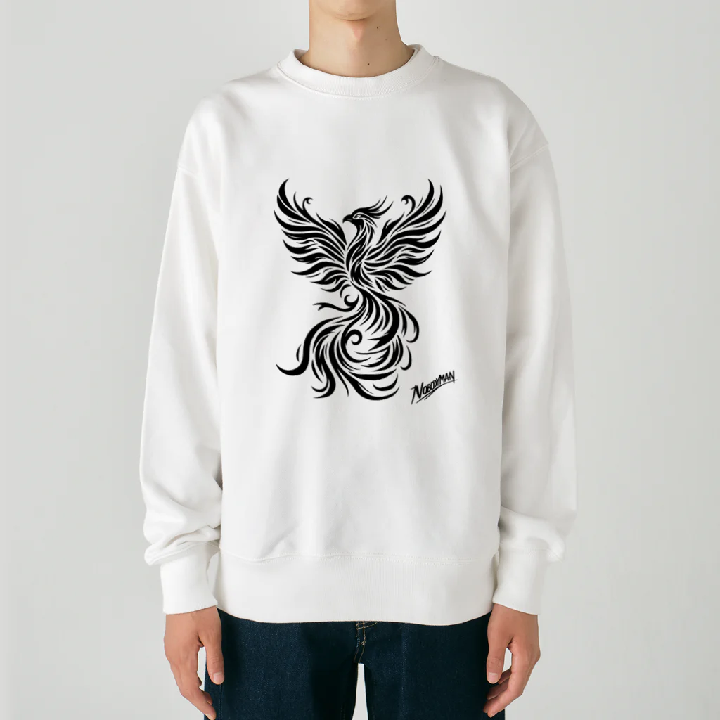 NobodyDesignのPhoenix 1 Heavyweight Crew Neck Sweatshirt