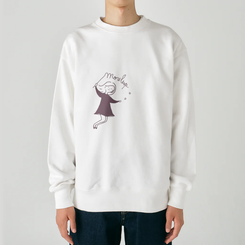 アトリエ・ぷーみんのモアリープ Heavyweight Crew Neck Sweatshirt