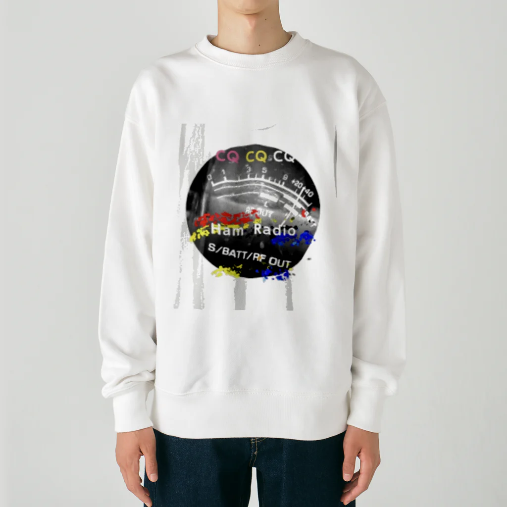 suzurinngの無線愛好家 Heavyweight Crew Neck Sweatshirt