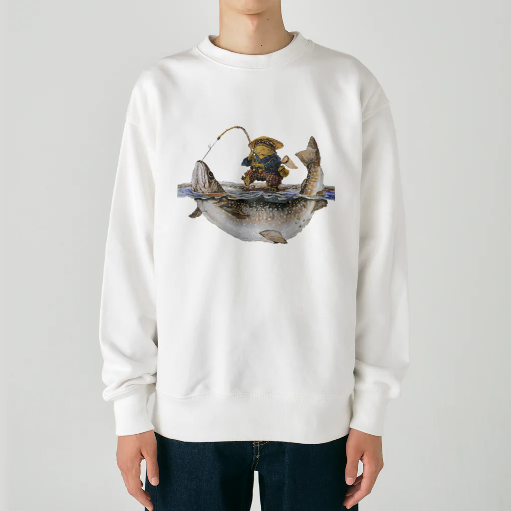 心の森ミュージアム　遊童館のおおいわな Heavyweight Crew Neck Sweatshirt