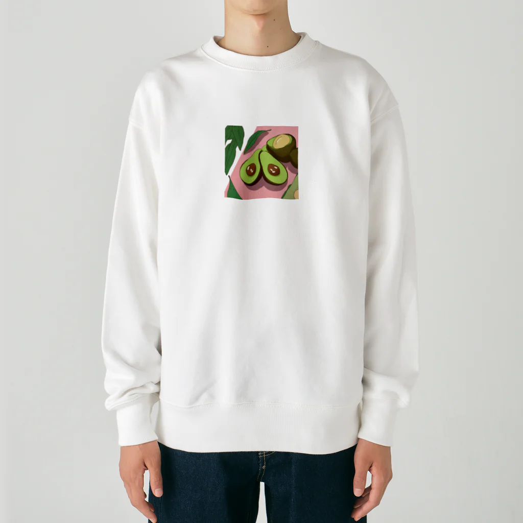 ai美女ショップのアボカド Heavyweight Crew Neck Sweatshirt