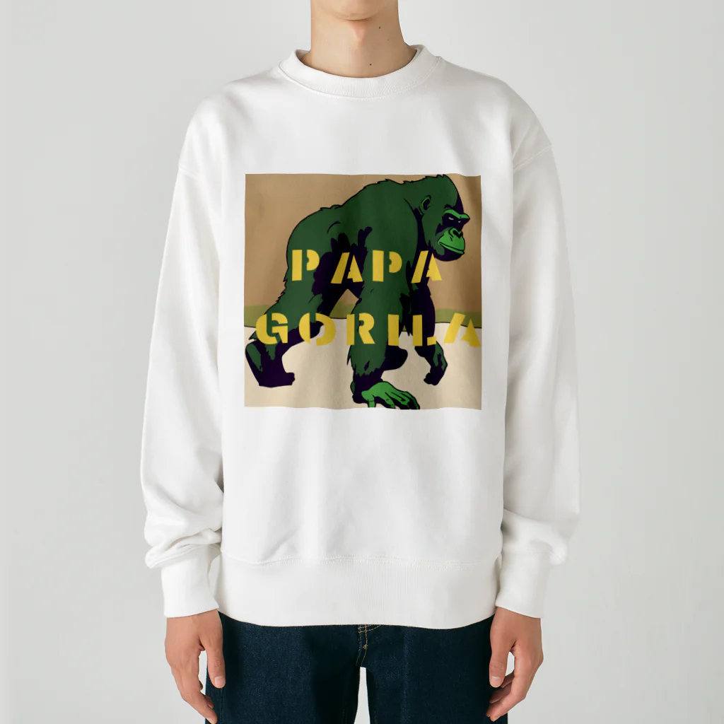 TKSTYLE_DESIGN_OFFICEのPAPA GORILA Heavyweight Crew Neck Sweatshirt