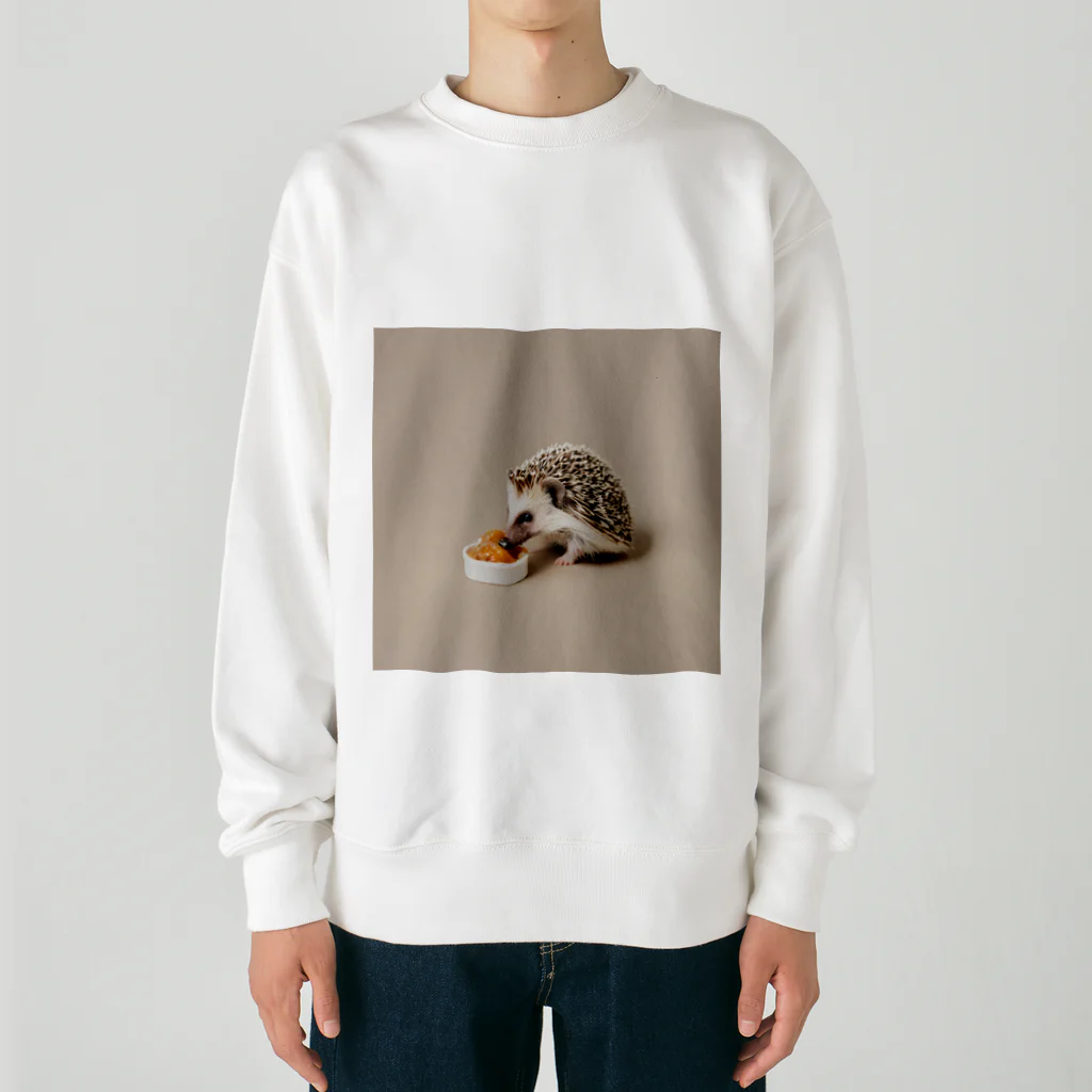 ai美女ショップのちっちゃいﾊﾘﾈｽﾞﾐ🦔 Heavyweight Crew Neck Sweatshirt