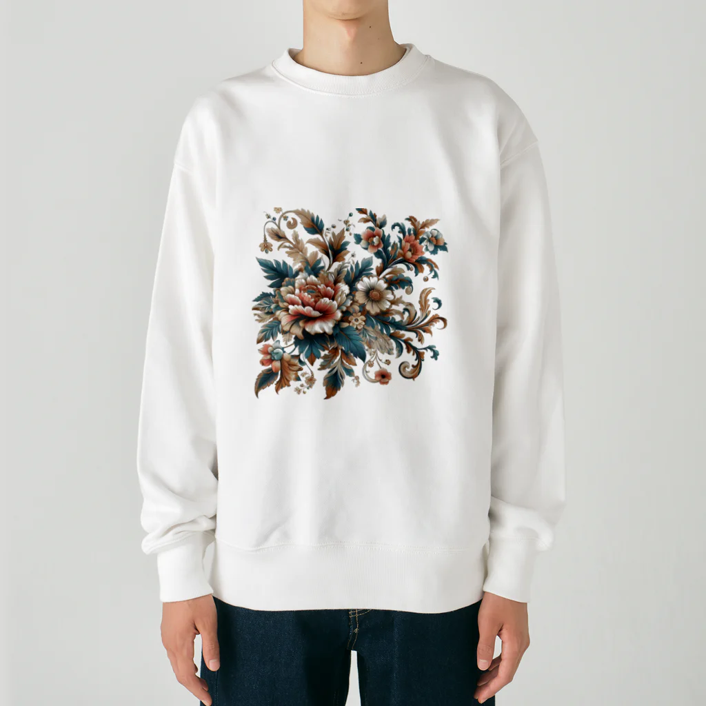 shopの花柄 Heavyweight Crew Neck Sweatshirt