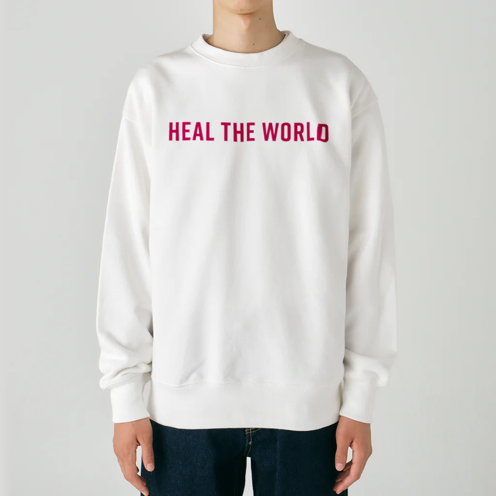 GreenCrystalのHeal the world Heavyweight Crew Neck Sweatshirt