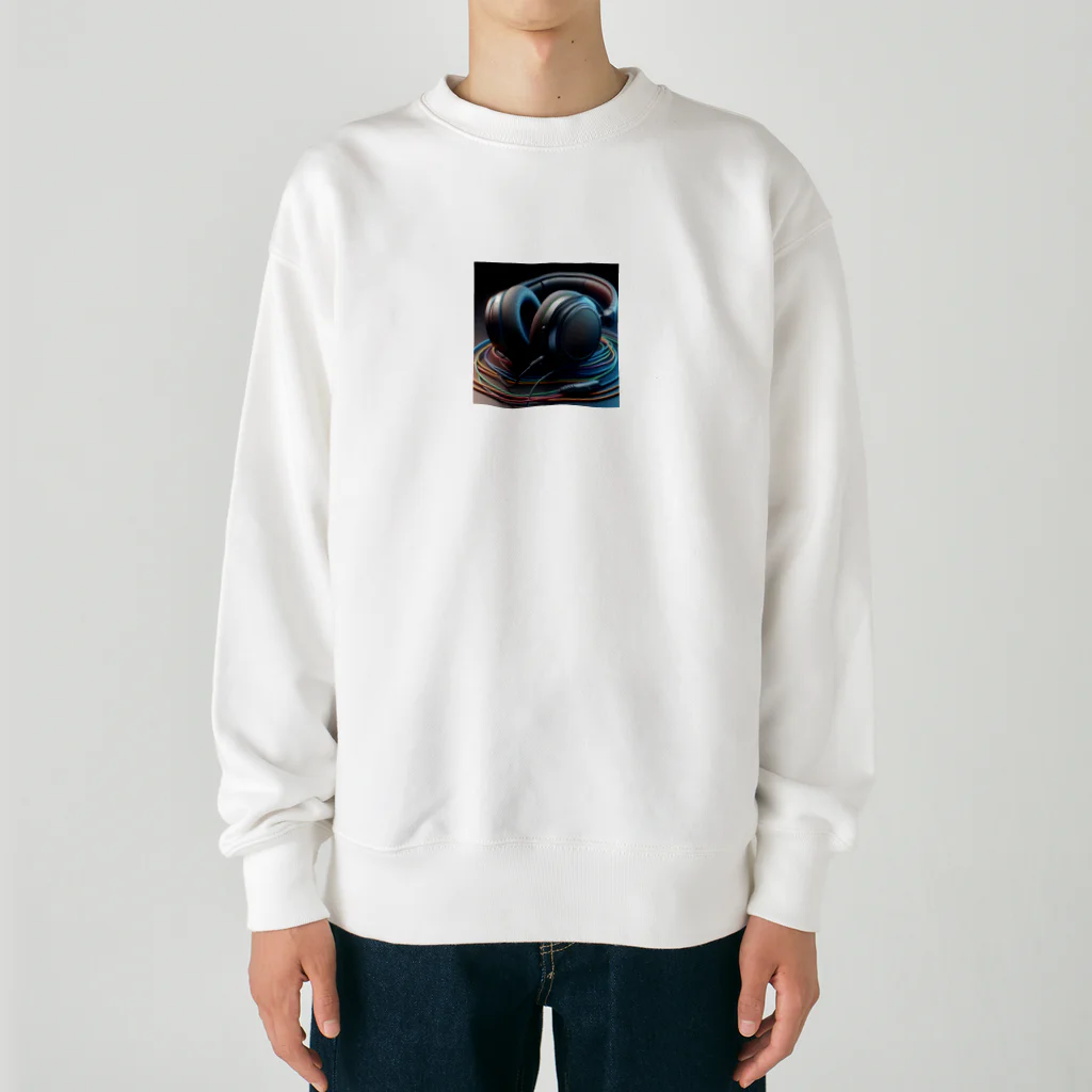 negiNegiのイヤホン Heavyweight Crew Neck Sweatshirt