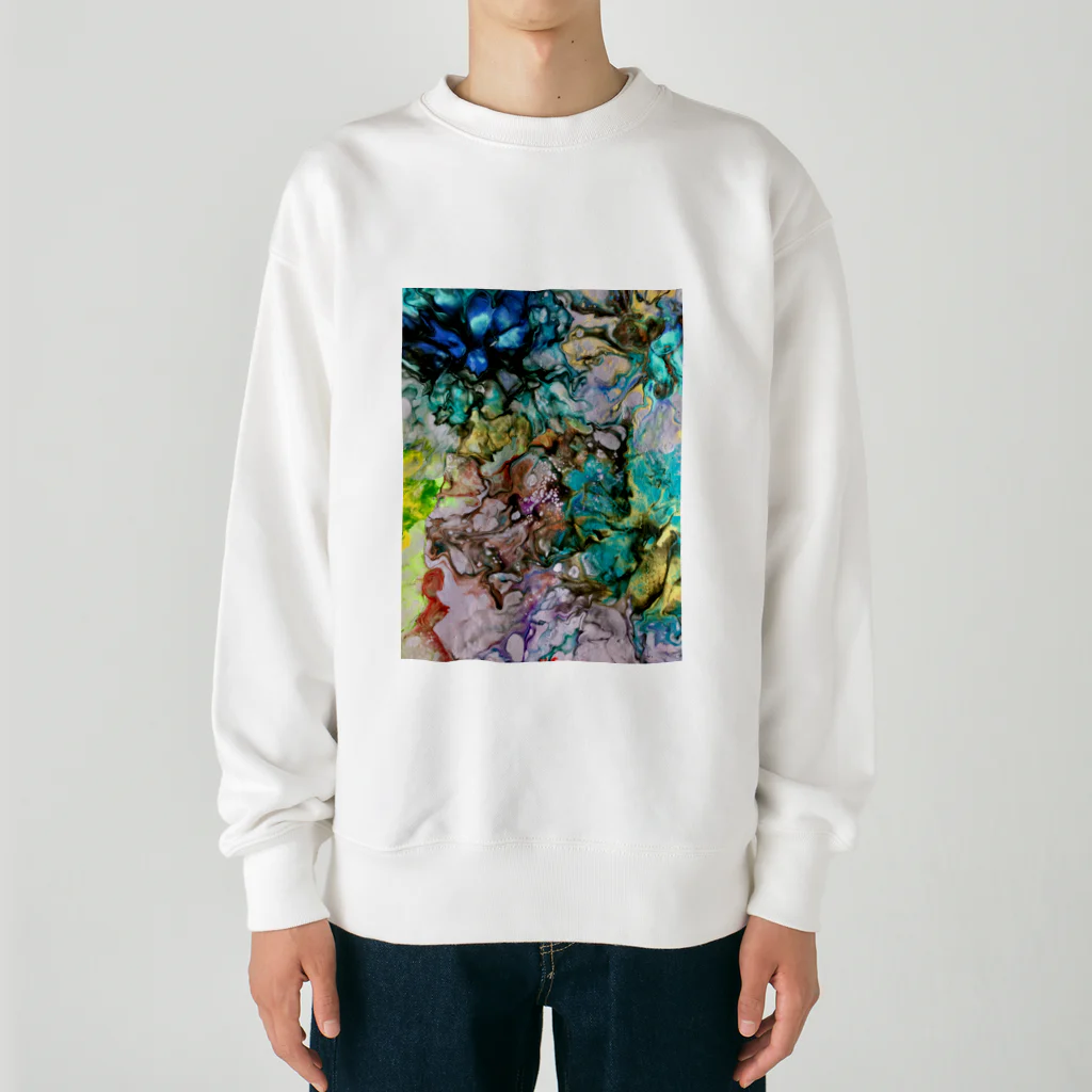 彩雲のKOUSEKI Heavyweight Crew Neck Sweatshirt