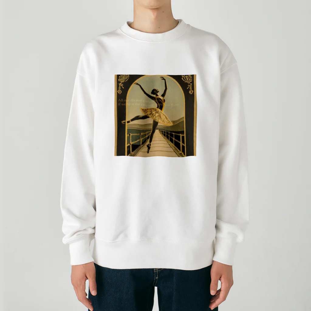 mana美術のバレリーナ#5 Heavyweight Crew Neck Sweatshirt