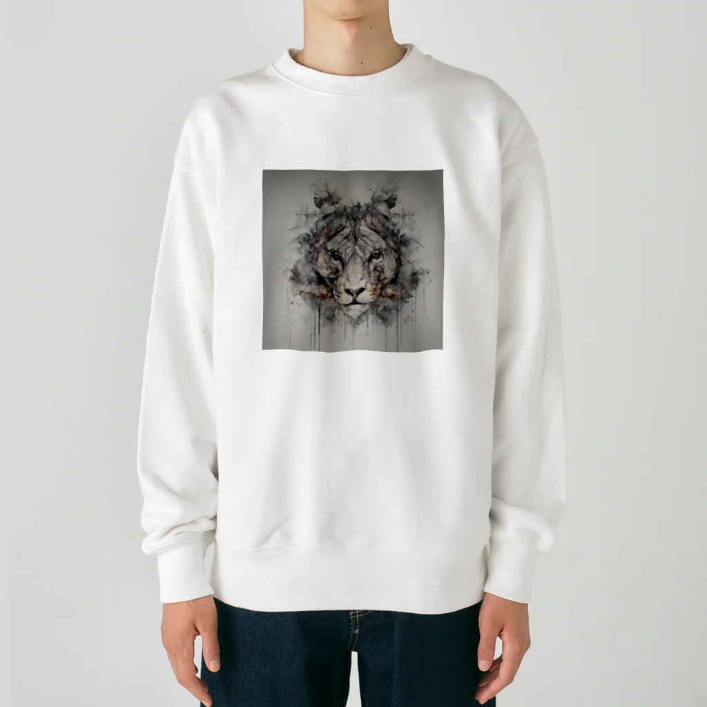 waterpandaの自然の鼓動 Heavyweight Crew Neck Sweatshirt