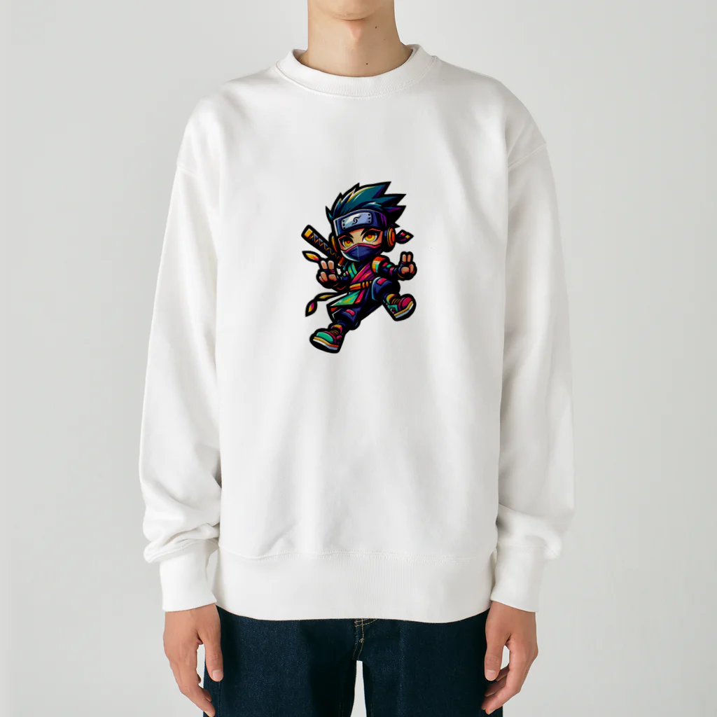 rsrsrsrsrの“Digital Ninja” Heavyweight Crew Neck Sweatshirt