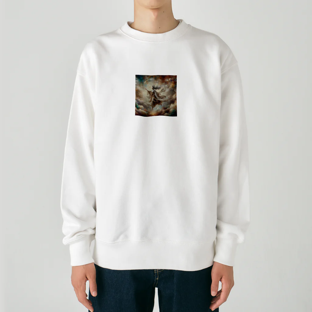 パウズ&プライズの才色兼備 Heavyweight Crew Neck Sweatshirt