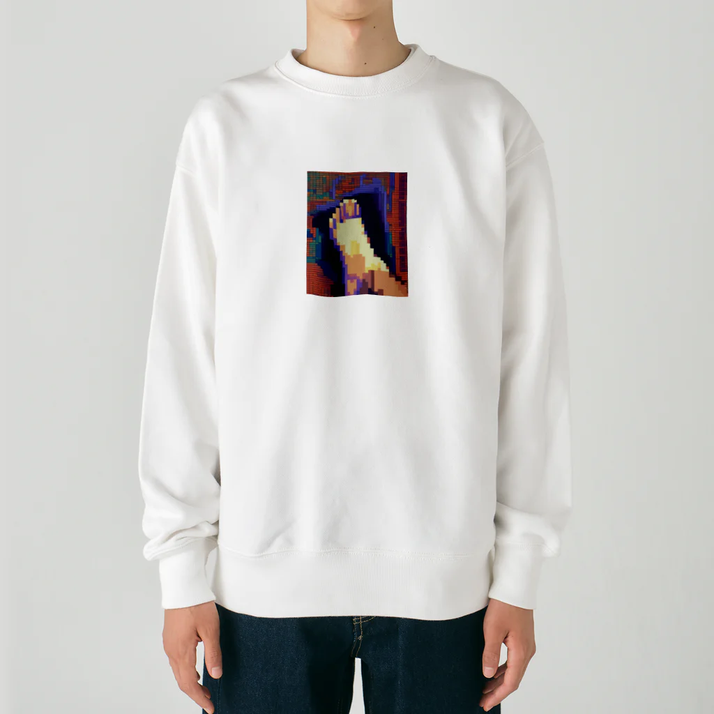 KZ_Graphicsのぼんやりしているブレーキペダル Heavyweight Crew Neck Sweatshirt