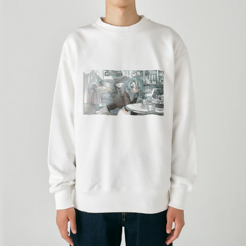 さとうのさとう　お部屋ver Heavyweight Crew Neck Sweatshirt