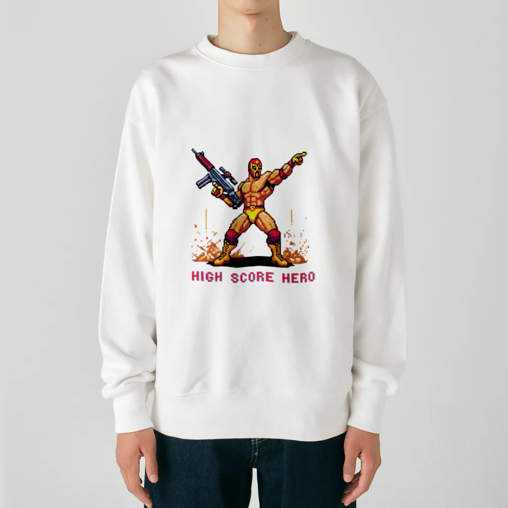 Clozettaのハイスコアヒーロー Heavyweight Crew Neck Sweatshirt