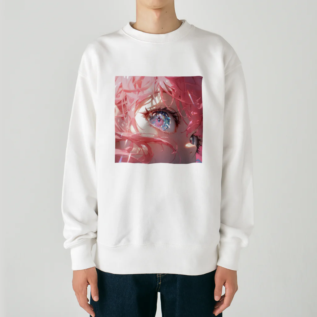 ぶーたんの魔法の瞳 Heavyweight Crew Neck Sweatshirt