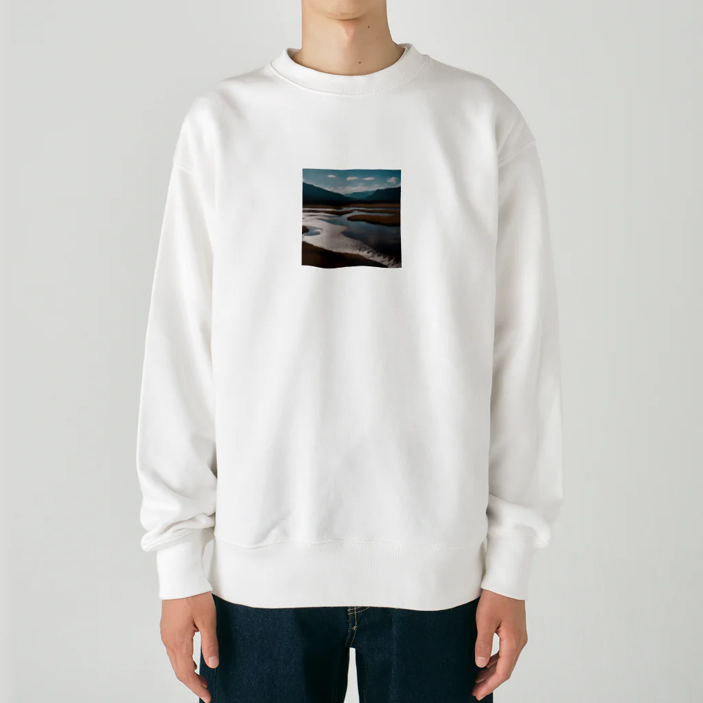 metametamonnのイエローストーン国立公園 Heavyweight Crew Neck Sweatshirt