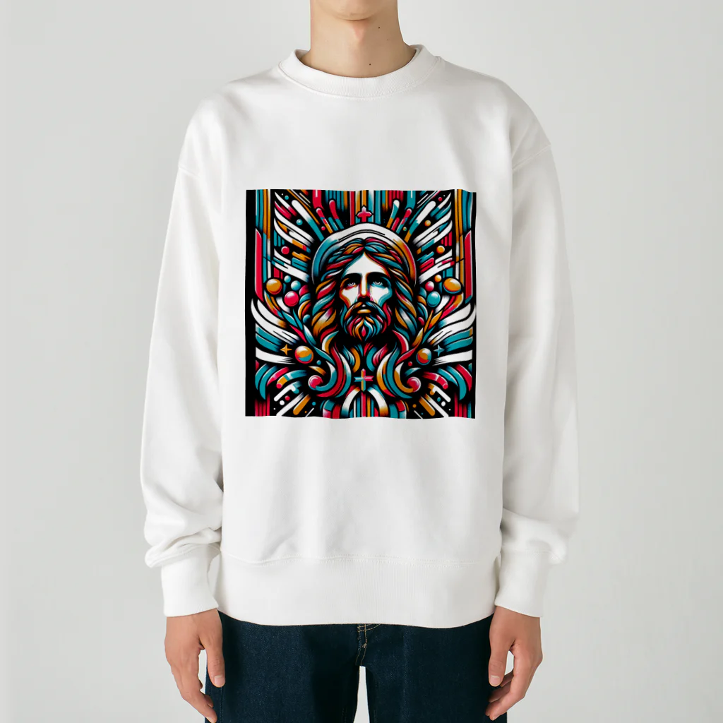 Kuris-DesignのThanks GOD,I'm alive. Heavyweight Crew Neck Sweatshirt