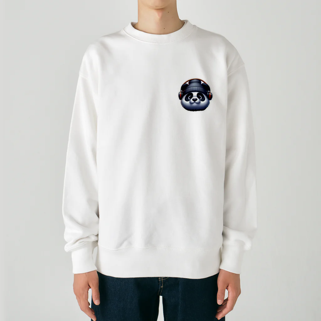 パンダマンのふくよかパンダ Heavyweight Crew Neck Sweatshirt