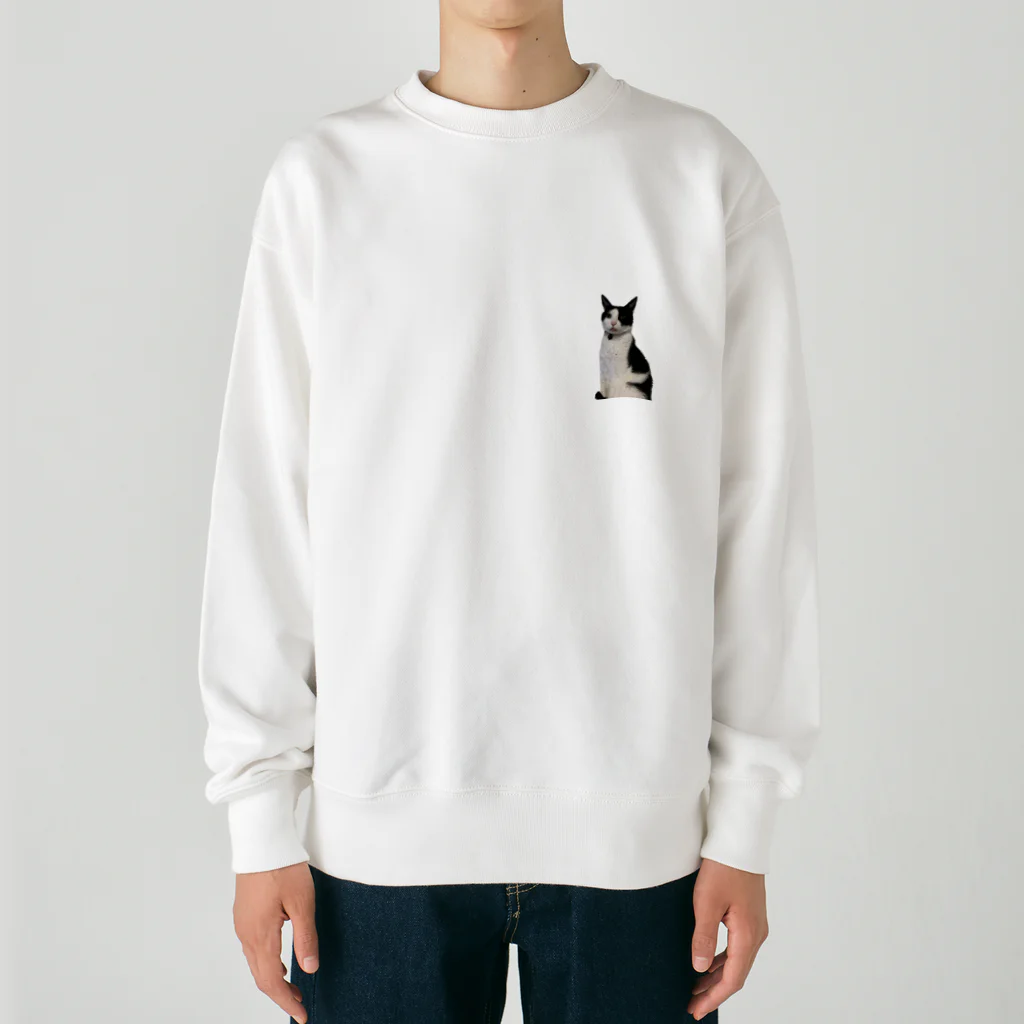 にゃんにゃん工房の舌ペロにゃん Heavyweight Crew Neck Sweatshirt