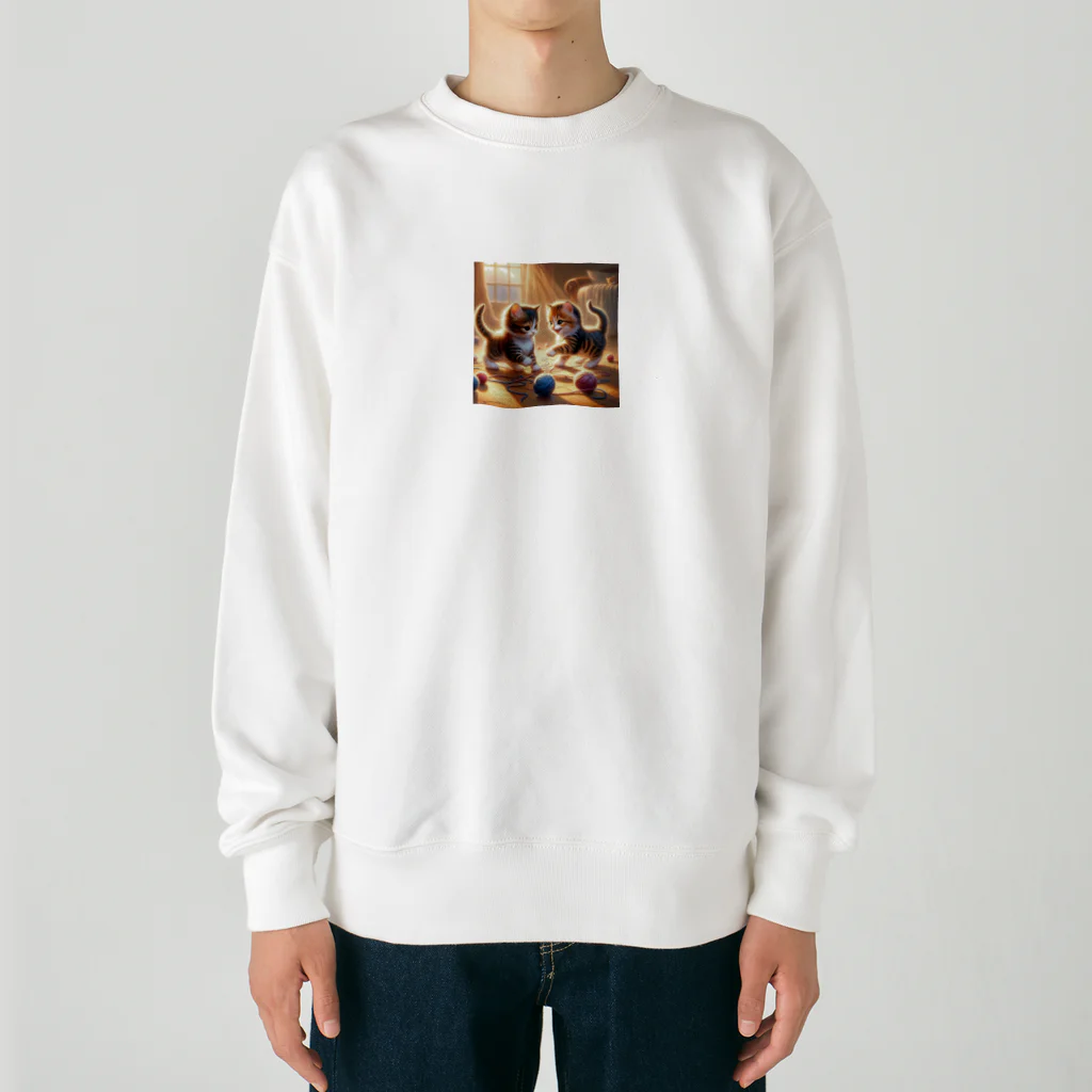 katohkouchiのPlayful_Bonds Heavyweight Crew Neck Sweatshirt