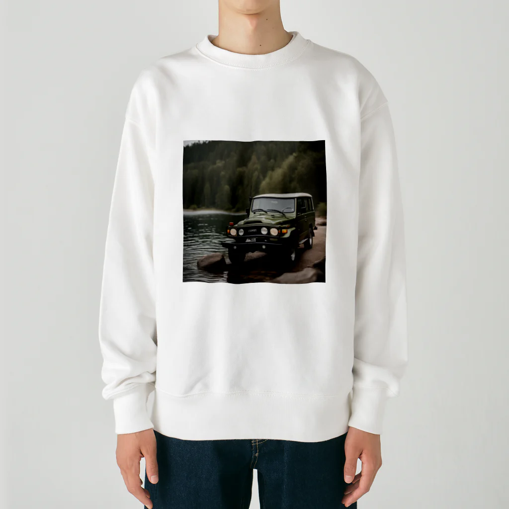 1hzのランクル４０？７０？ Heavyweight Crew Neck Sweatshirt