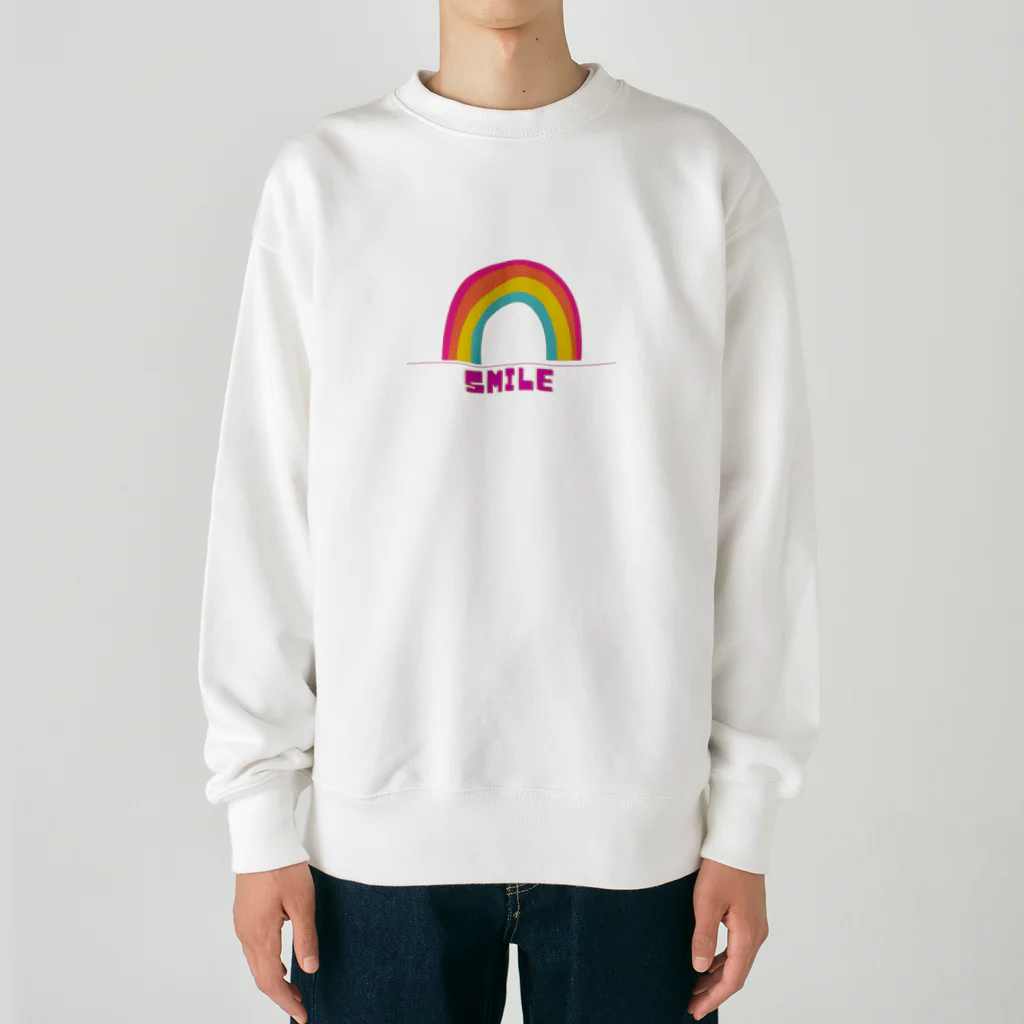 ykak1215のSmile Heavyweight Crew Neck Sweatshirt