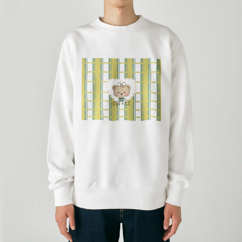 KUROのおみせのおしゃれなくま Heavyweight Crew Neck Sweatshirt