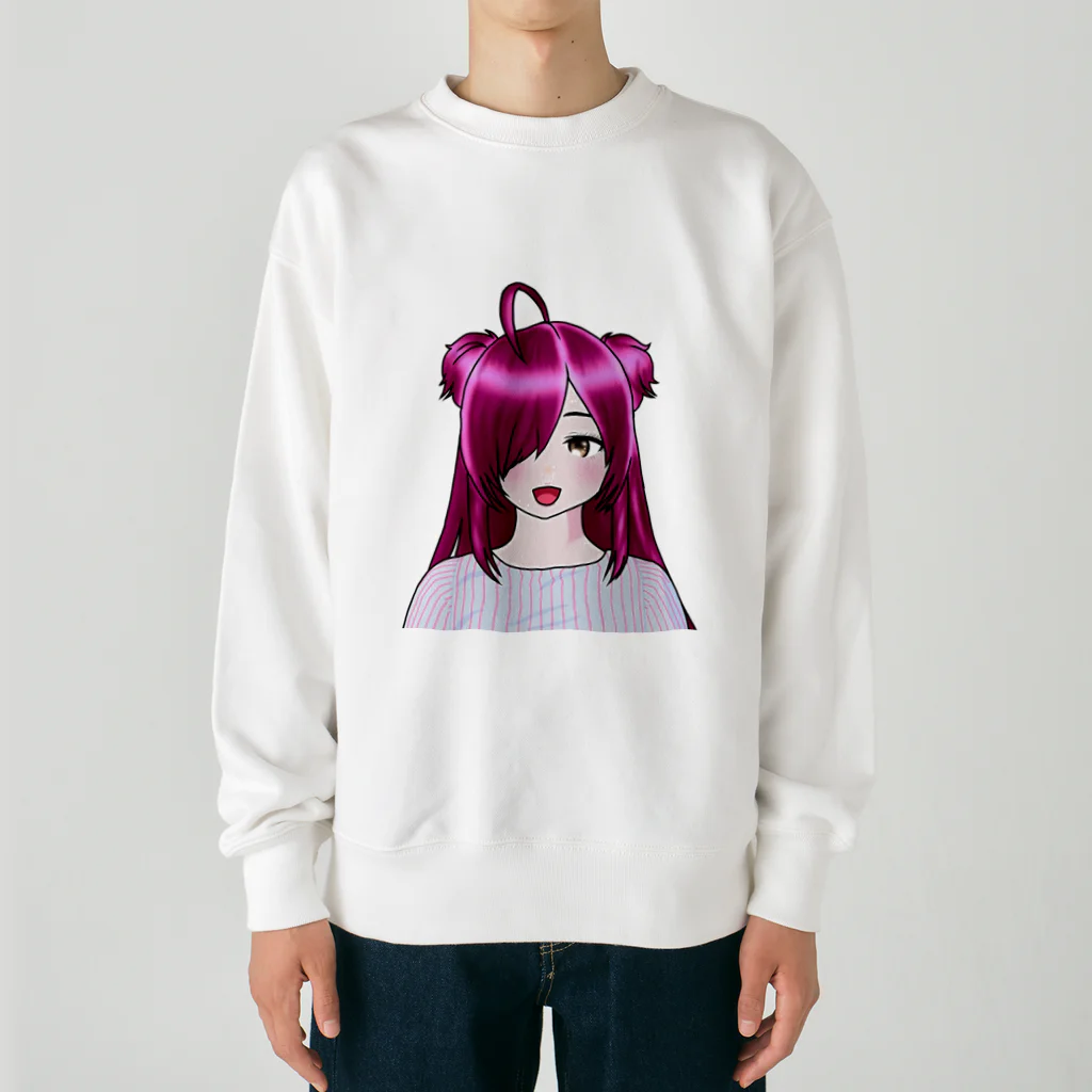 赤坂おかゆの赤坂おかゆちゃんグッズ Heavyweight Crew Neck Sweatshirt