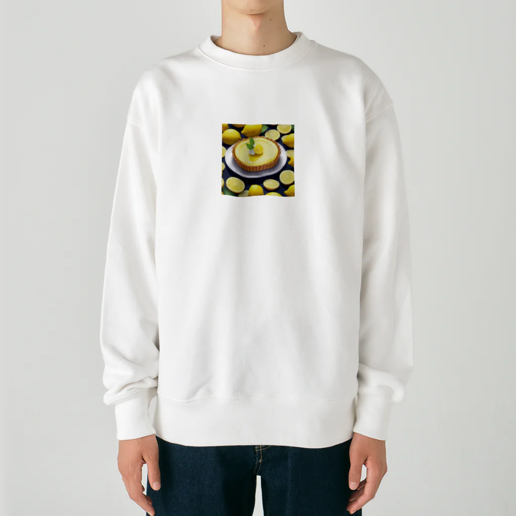 MogMog96-46のレモンのケーキ Heavyweight Crew Neck Sweatshirt