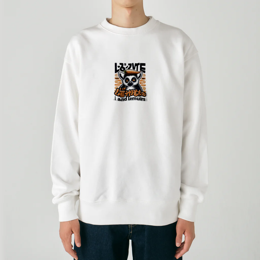 deepspeedkazumannの食べ好きガスカル Heavyweight Crew Neck Sweatshirt