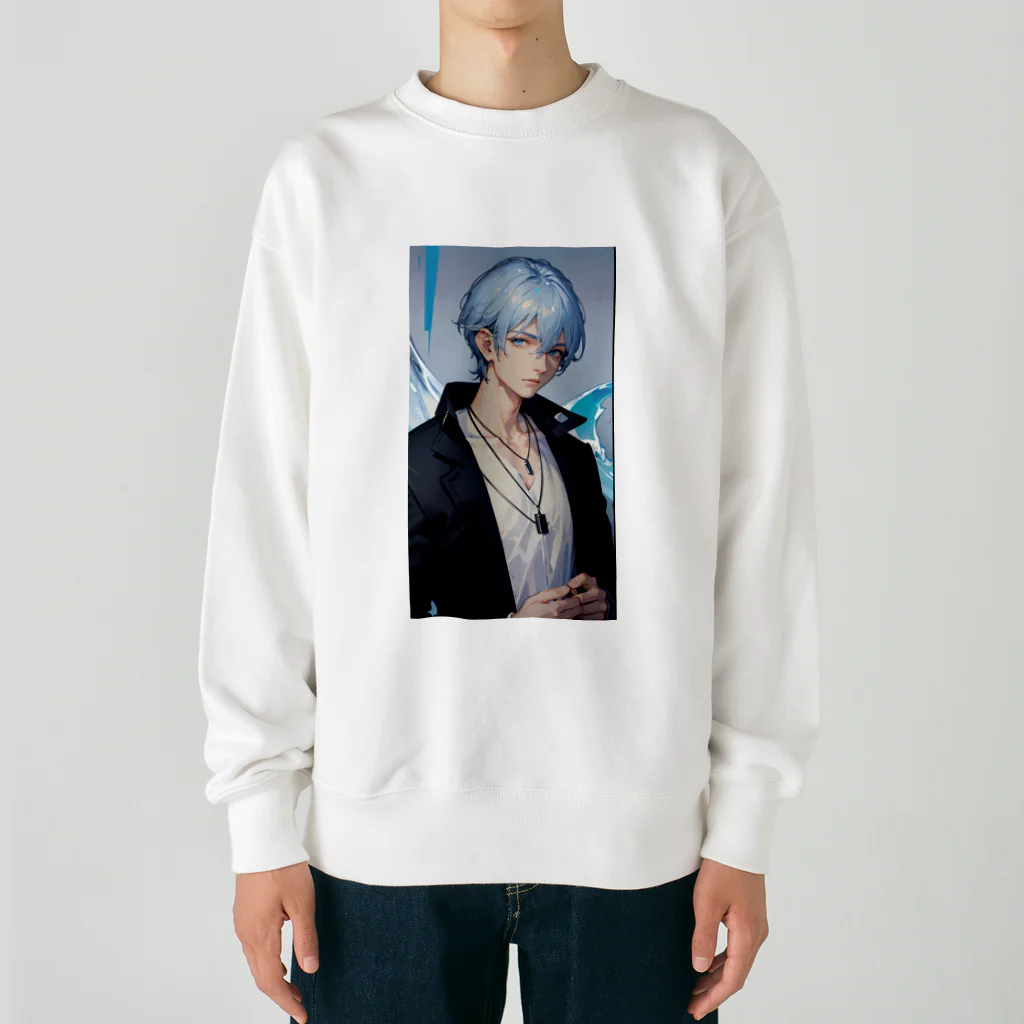 にこにこイケメンファクトリーの流星 昴が選ぶ贅沢なアイテム：シンデレラのような瞬間 Heavyweight Crew Neck Sweatshirt