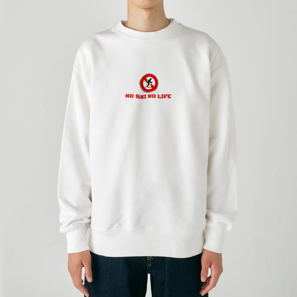 ダレトク商店のNO SKI NO LIFE Heavyweight Crew Neck Sweatshirt