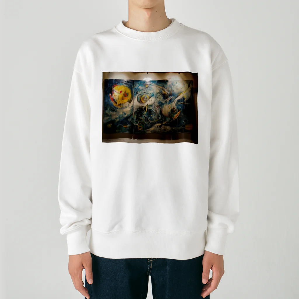 AQUAMETAVERSEのゲンノ夢　NON13 Heavyweight Crew Neck Sweatshirt