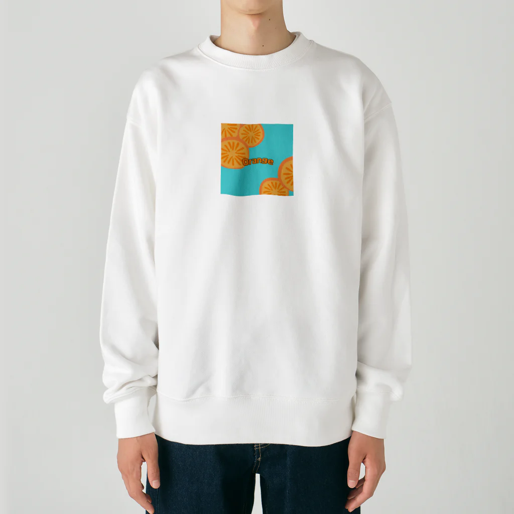 Apricot_taruのOrange🍊 Heavyweight Crew Neck Sweatshirt