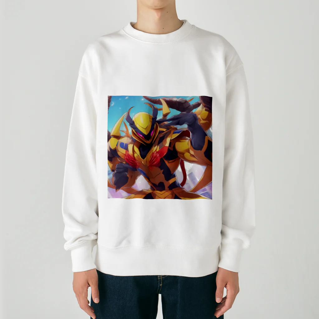 hatomaru348の情熱的な蠍 Heavyweight Crew Neck Sweatshirt