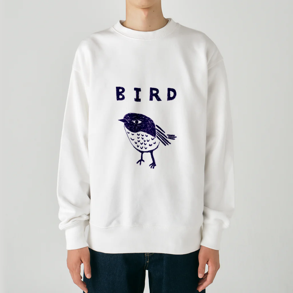 NIKORASU GOのトリマニア専用デザイン「BIRD」（Tシャツ・パーカー・グッズ・ETC） ヘビーウェイトスウェット