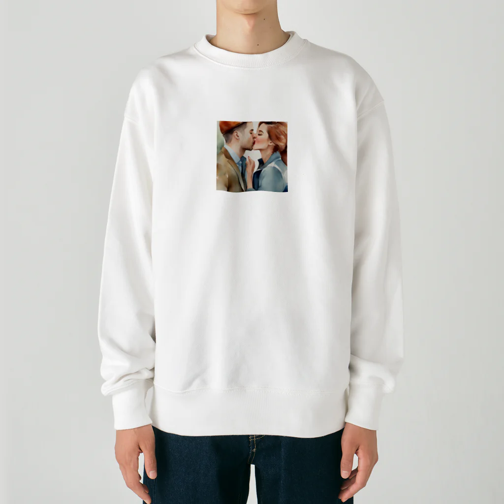 メアリーの「恋人のキス」 Heavyweight Crew Neck Sweatshirt