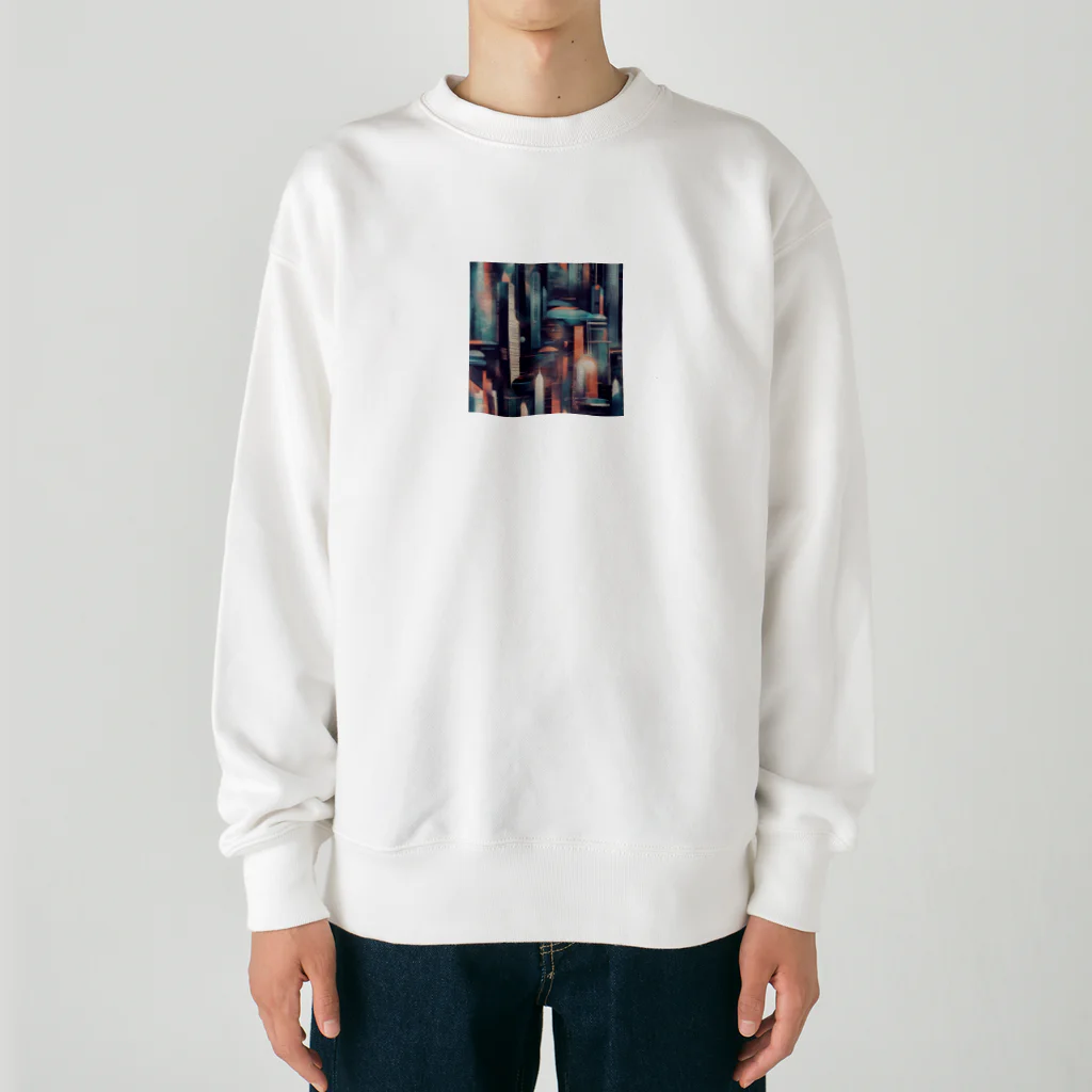 Banksy-sの7. Futura Cyber City Heavyweight Crew Neck Sweatshirt