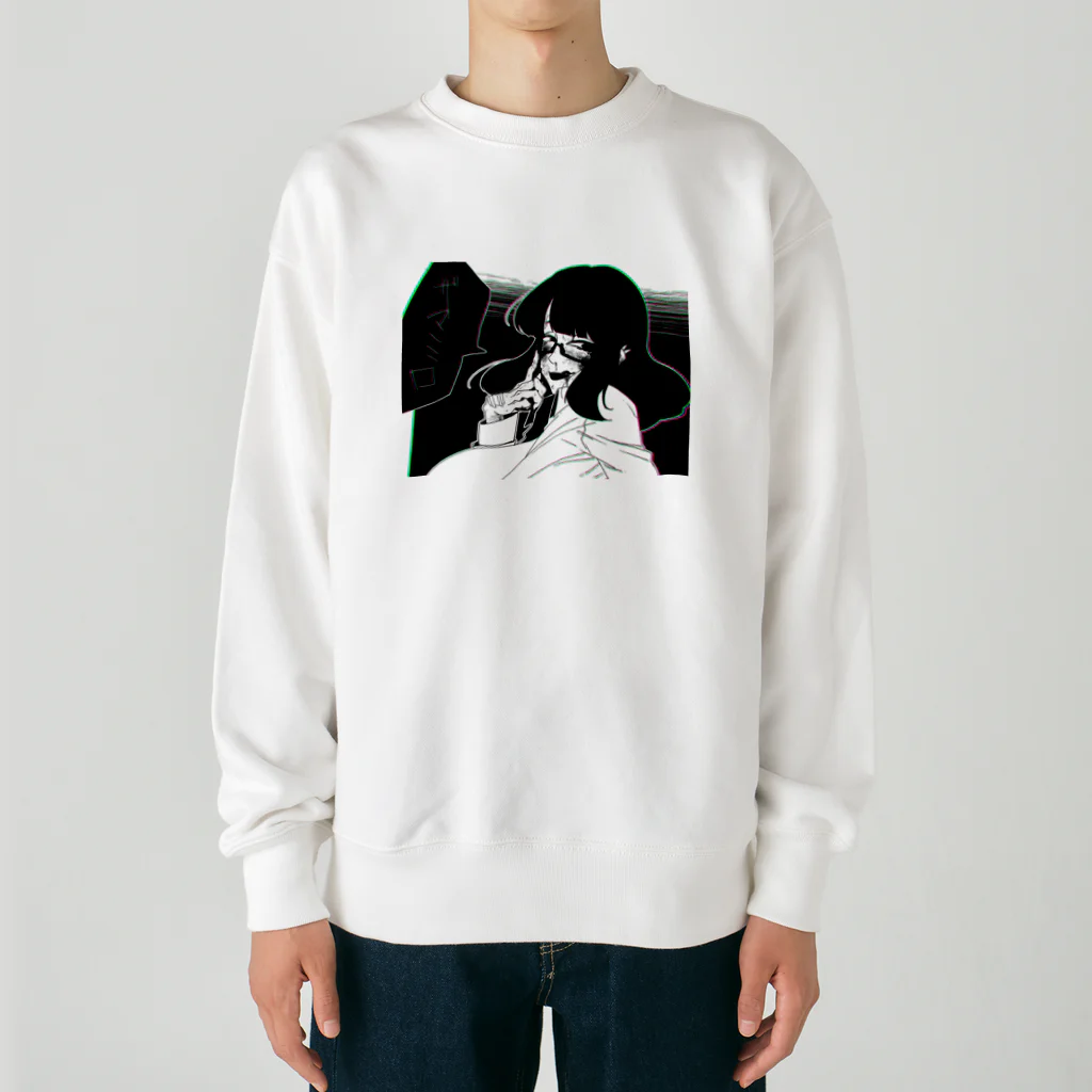 エゴイスト乙女のざまみろ2号 Heavyweight Crew Neck Sweatshirt