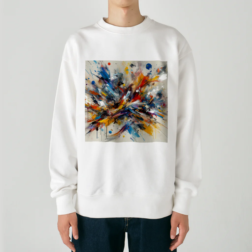 artistickerのアクション！ Heavyweight Crew Neck Sweatshirt