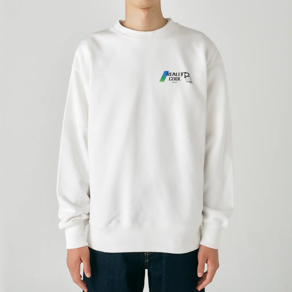 ReallyCoolMamoruの秋田鳥海山_AkitaChoukaisan Heavyweight Crew Neck Sweatshirt