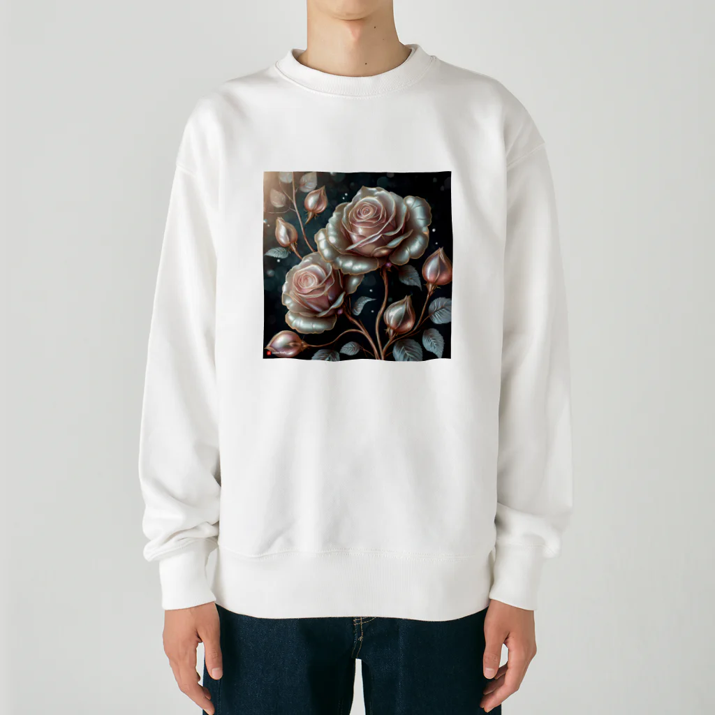 ALICE_nonのパールばら Heavyweight Crew Neck Sweatshirt